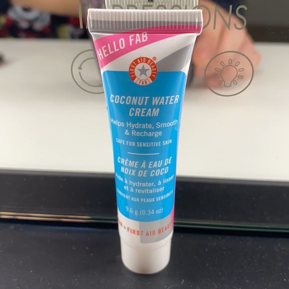 First Aid Beauty coconut water cream moisturizer - Picture 2 of 2